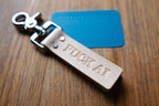 Fuck AI Keychain