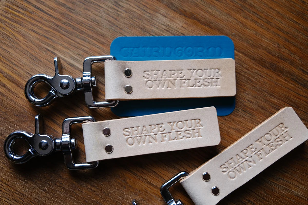 Shape Your Own Flesh Keychain