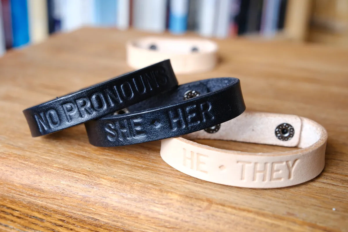 Pronoun Wristband